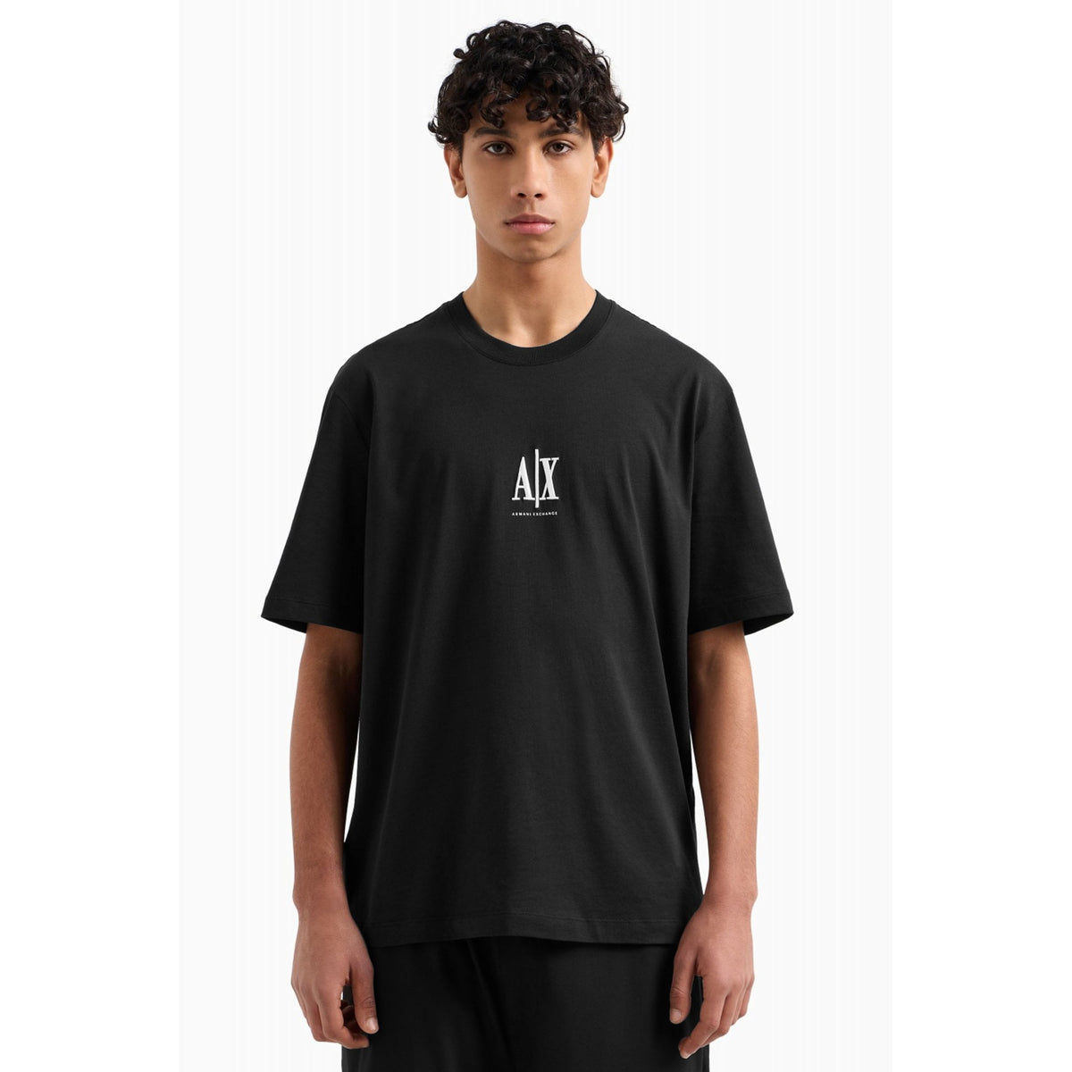 Armani Exchange | AX XM000363 AF12308 Girocollo A|X Centre Logo Half Sleeve T-Shirt