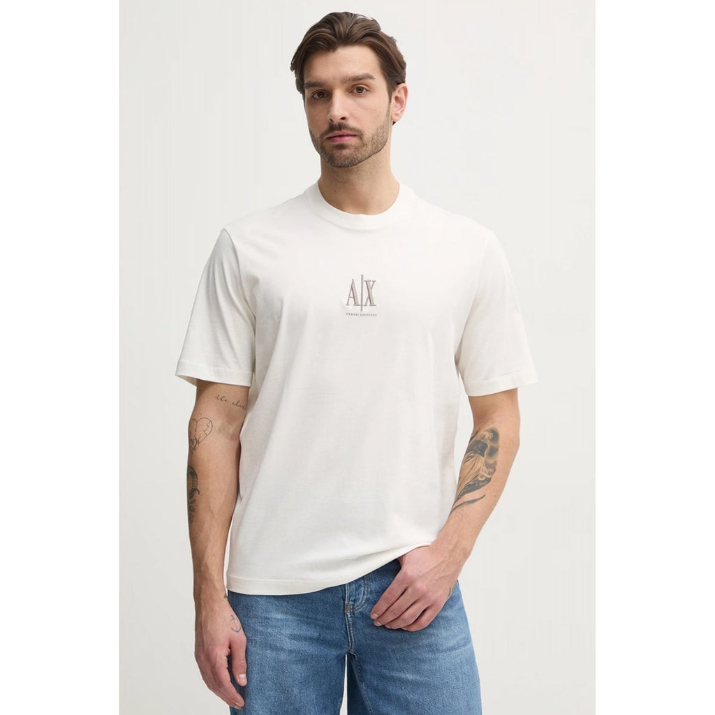 Armani Exchange | AX XM000363 AF12308 Girocollo A|X Centre Logo Half Sleeve T-Shirt