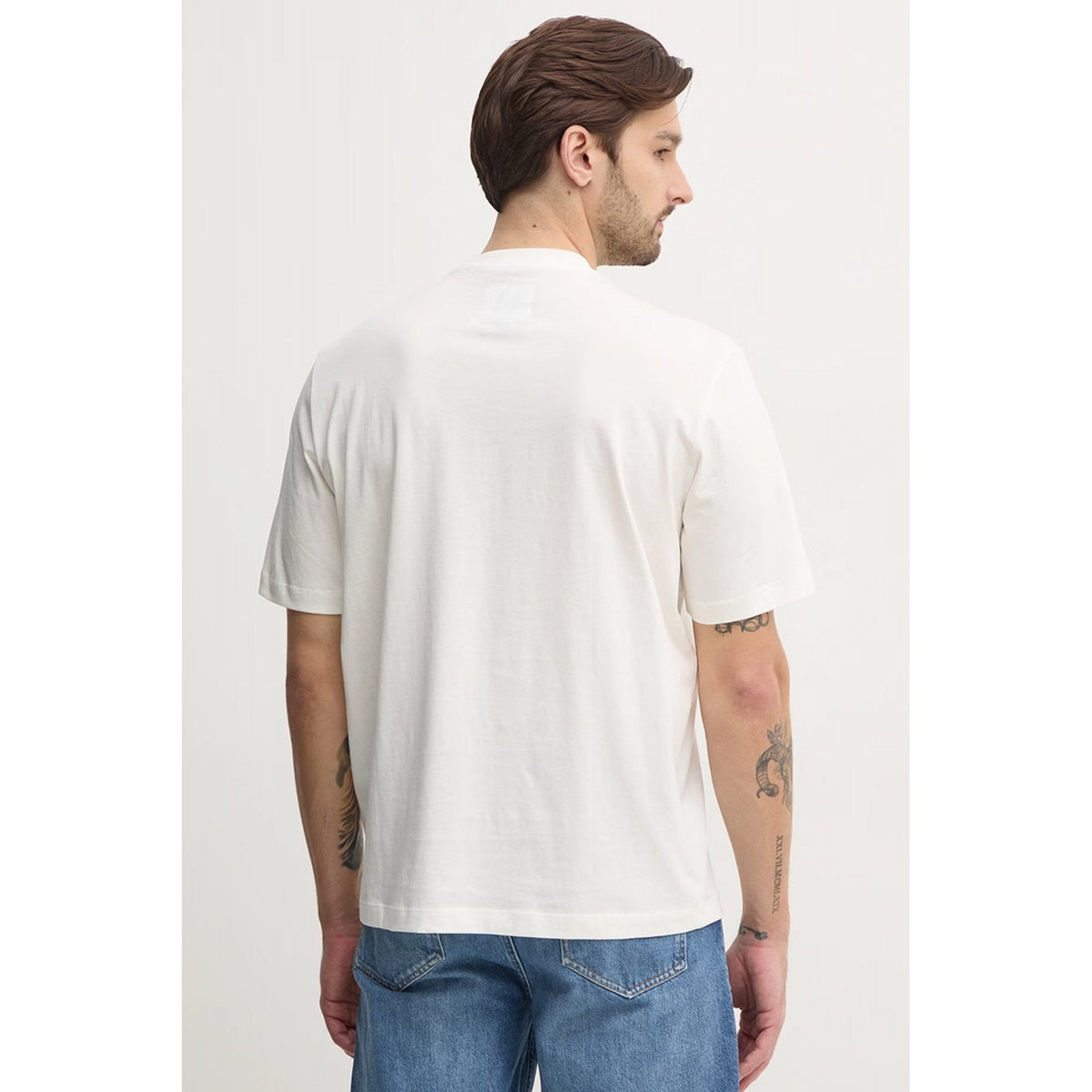 Armani Exchange | AX XM000363 AF12308 Girocollo A|X Centre Logo Half Sleeve T-Shirt
