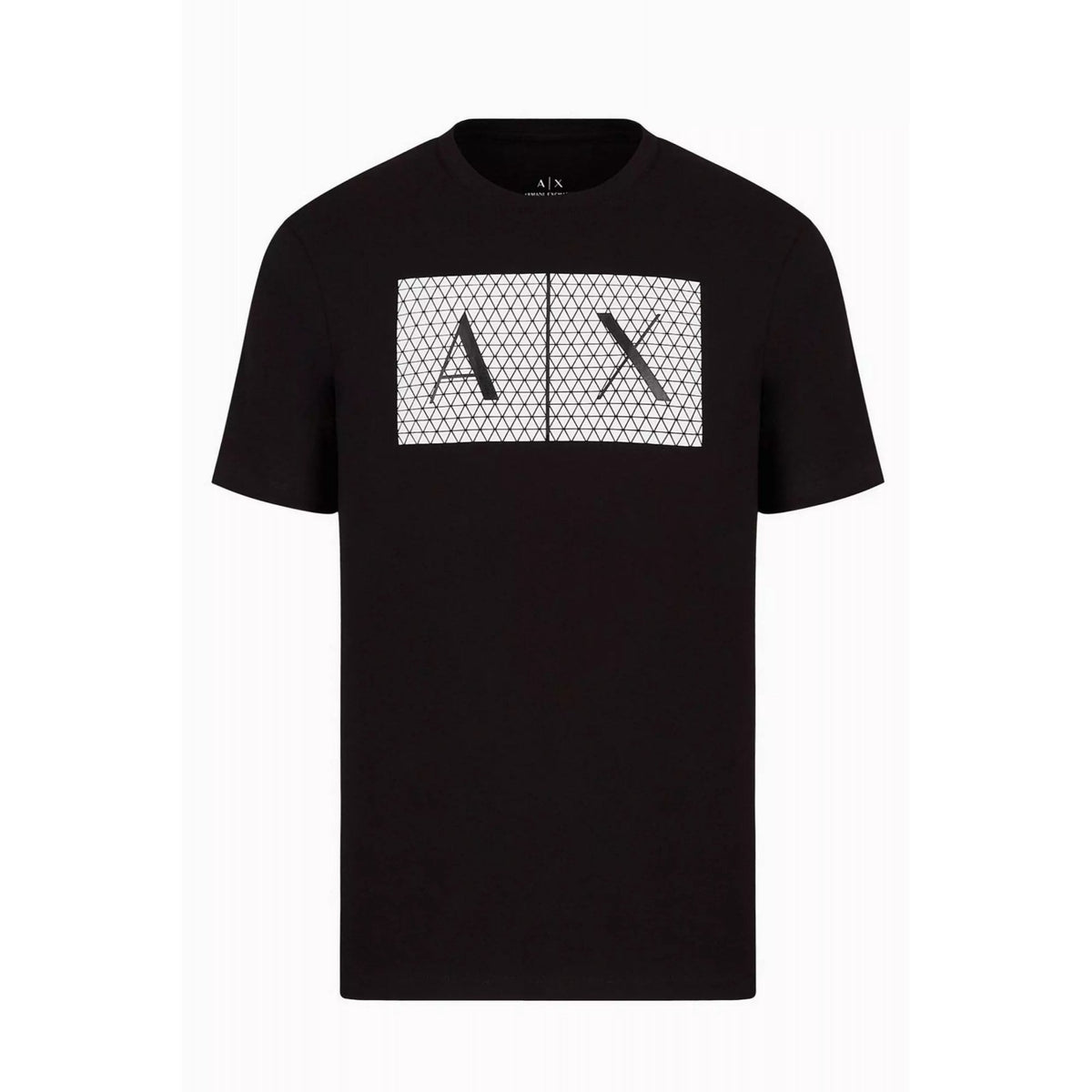 Armani Exchange | AX 8NZTCK Mesh Style Logo Design Half Sleeve T-Shirt
