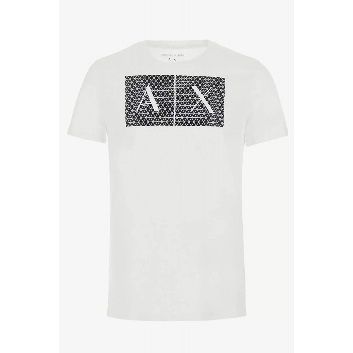 Armani Exchange | AX 8NZTCK Mesh Style Logo Design Half Sleeve T-Shirt