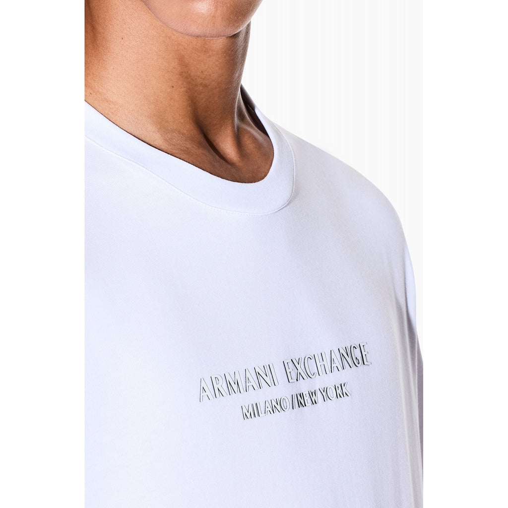 Armani Exchange | AX XM001280 AF10361 Injection Mould Logo Design Half Sleeve T-Shirt