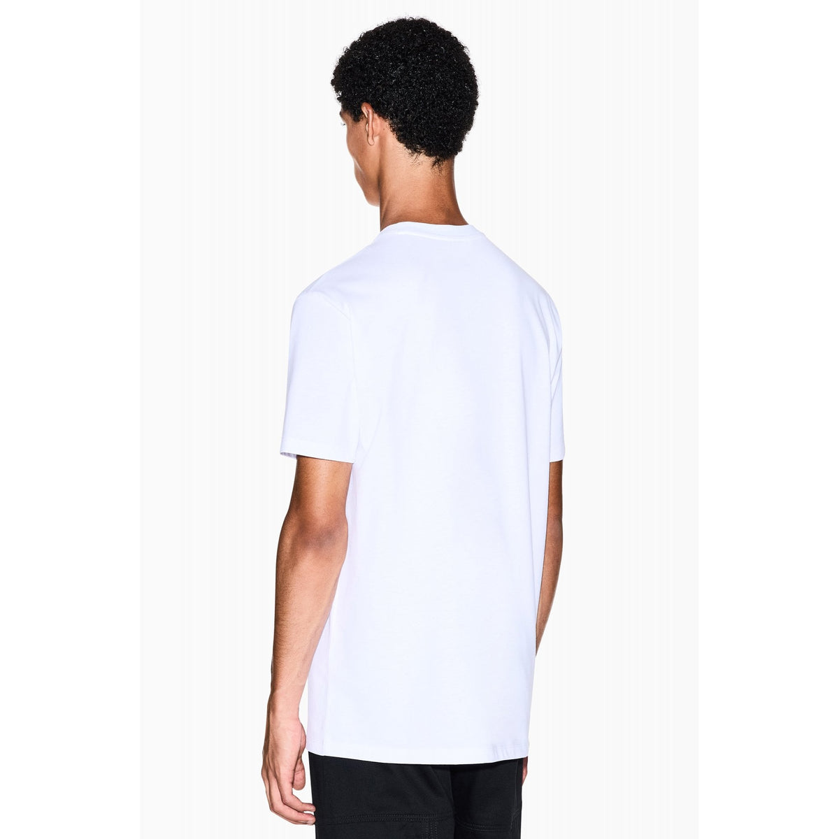 Armani Exchange | AX XM001280 AF10361 Injection Mould Logo Design Half Sleeve T-Shirt