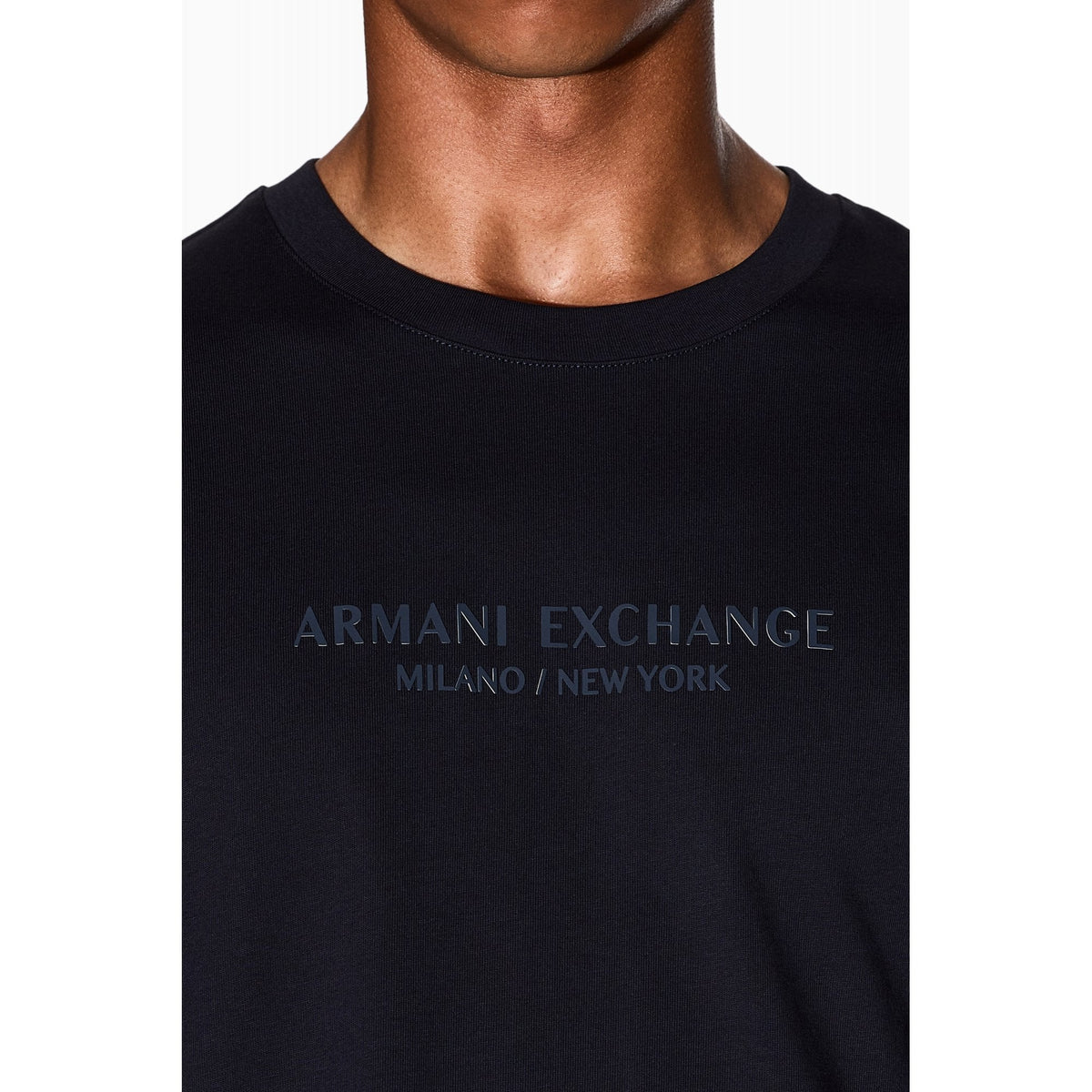 Armani Exchange | AX XM001280 AF10361 Injection Mould Logo Design Half Sleeve T-Shirt