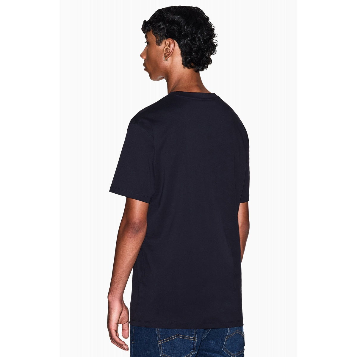 Armani Exchange | AX XM001280 AF10361 Injection Mould Logo Design Half Sleeve T-Shirt