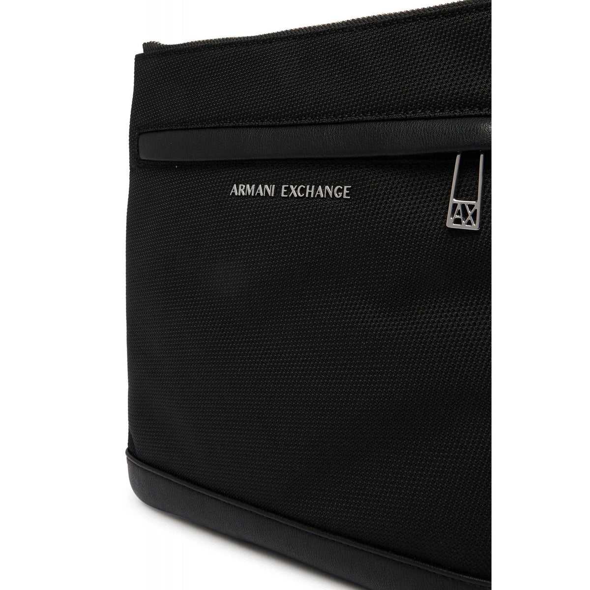 Armani Exchange | AX XM002651 AF22656 Borsa Textured Design Cross Body Messenger Bag - Black