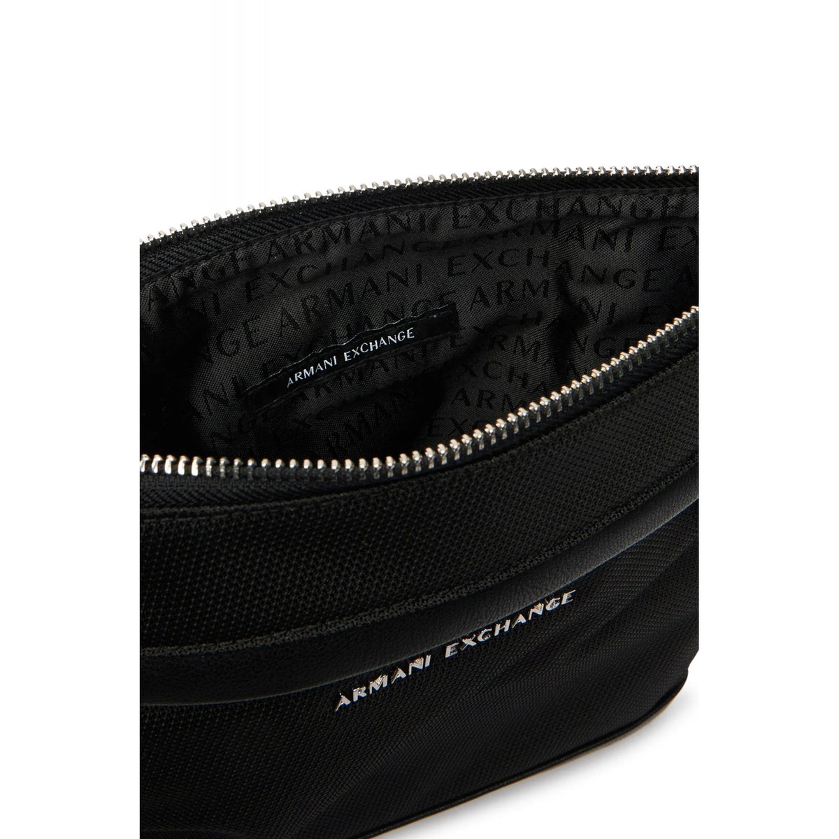 Armani Exchange | AX XM002651 AF22656 Borsa Textured Design Cross Body Messenger Bag - Black