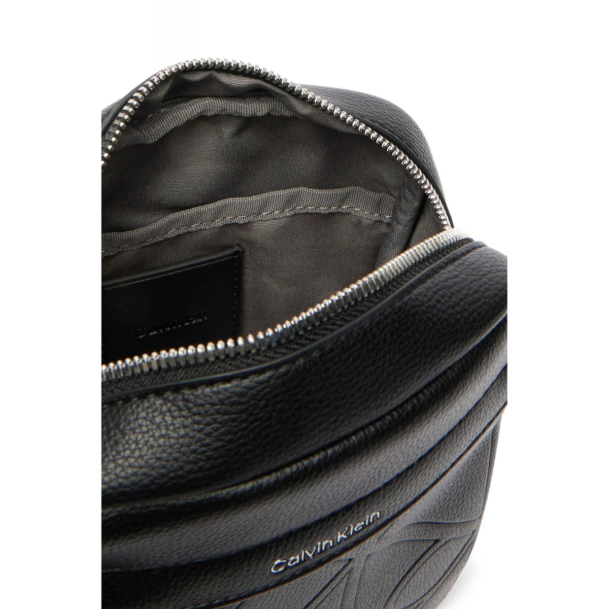 Calvin Klein Jeans | LV04D3331G Emblem Embossed Reporter Cross Body Bag - Black