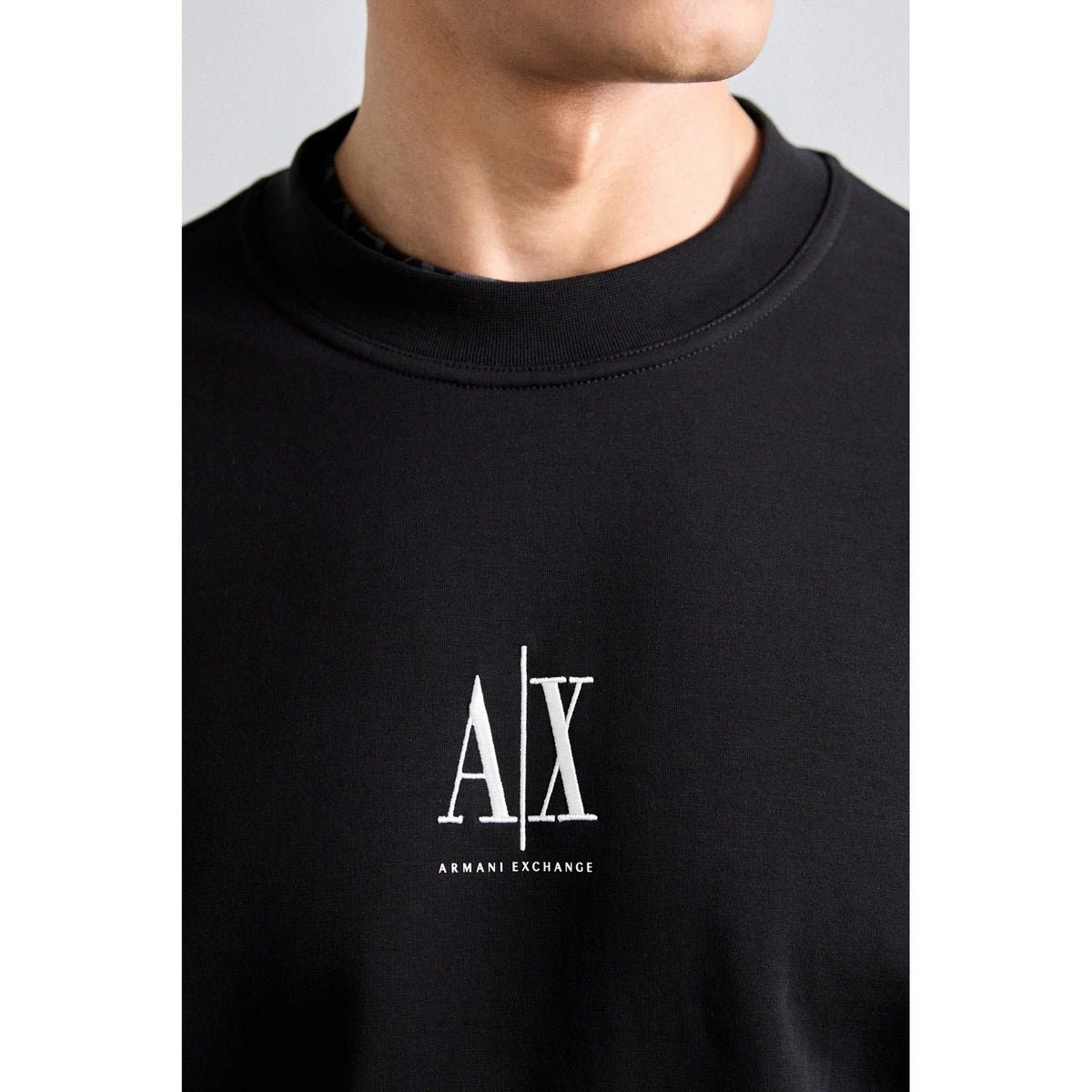 Armani Exchange | AX XM000368 AF10818 Girocollo A|X Centre Logo Sweat Top