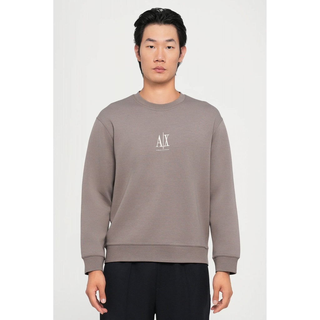 Armani Exchange | AX XM000368 AF10818 Girocollo A|X Centre Logo Sweat Top