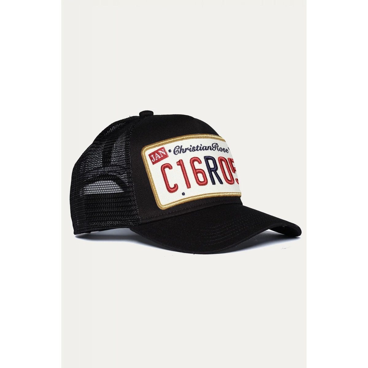 Christian Rose | CR001 Private Plate Trucker Baseball Cap
