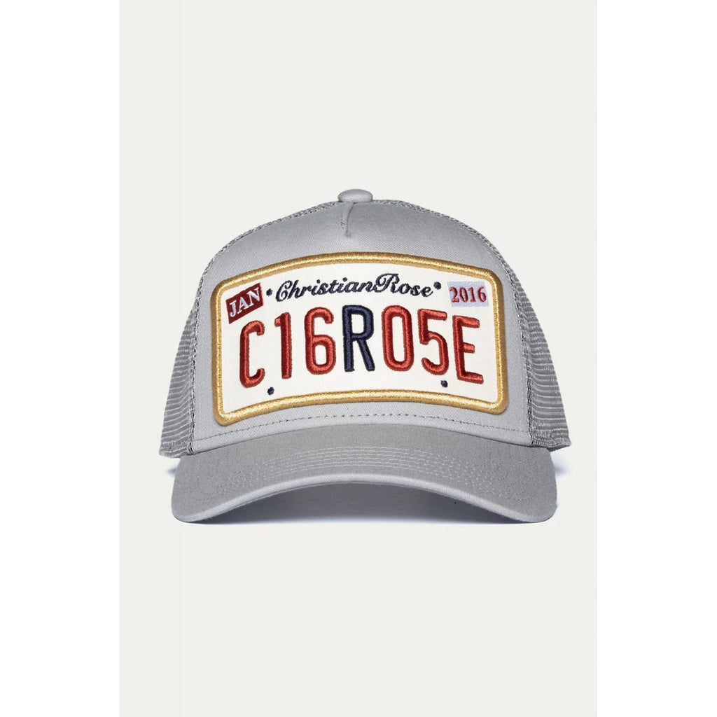 Christian Rose | CR001 Private Plate Trucker Baseball Cap
