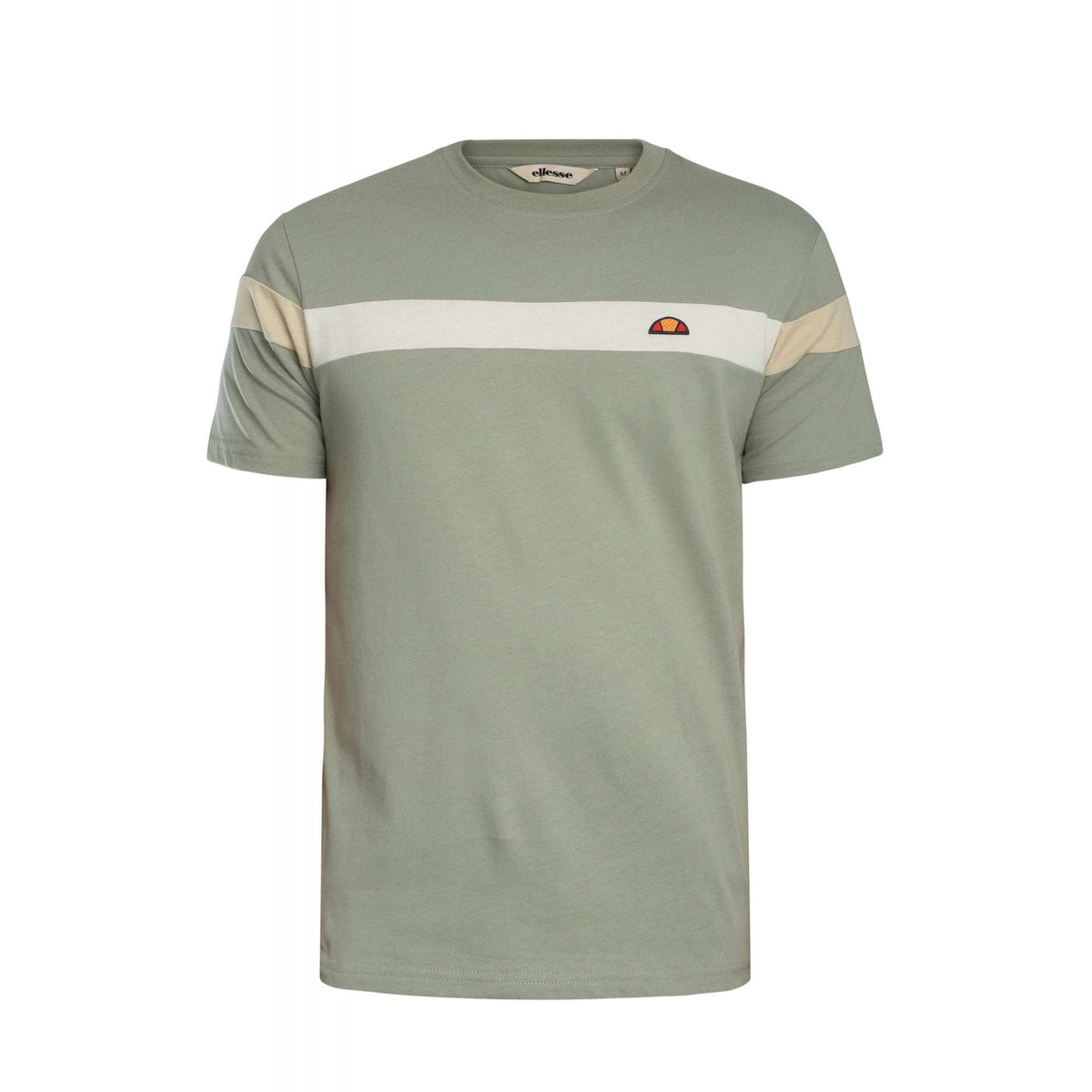 Ellesse Caserio 7433 Contrast Panel Half-Sleeve T-Shirt