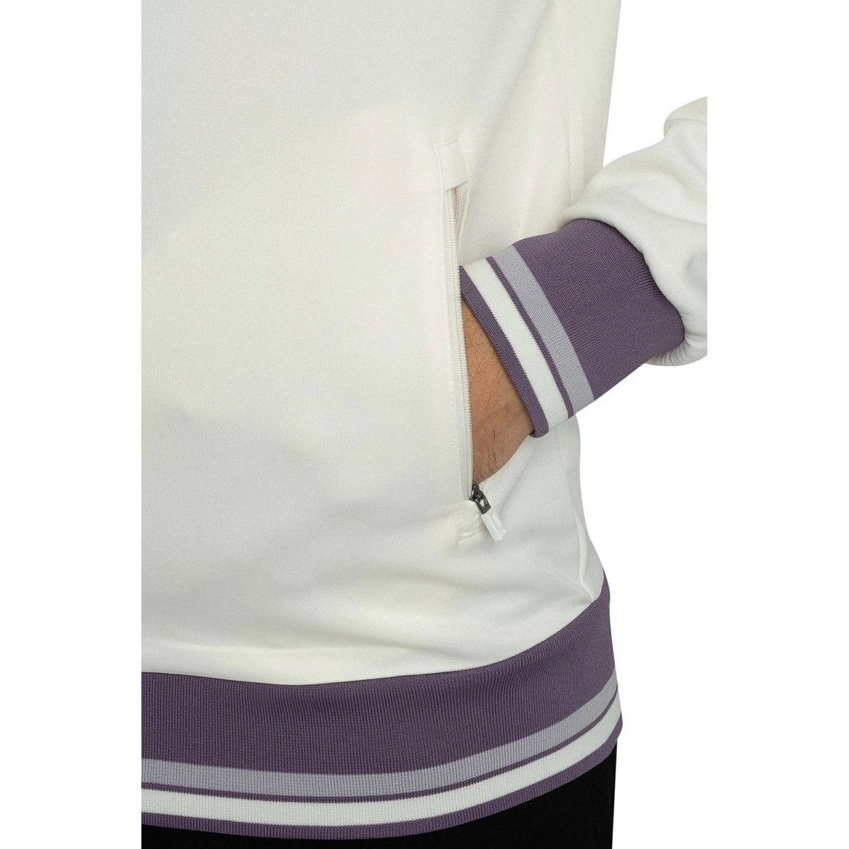 Ellesse Vignola 2058 Classic Contrast Retro Tipped Colour Block Track Top