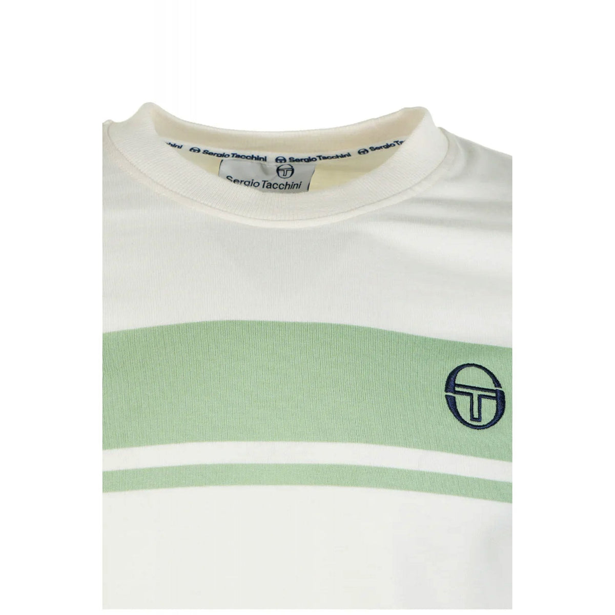 Sergio Tacchini | Master 4593-294 Retro Contrast Stripe Half Sleeve T-Shirt