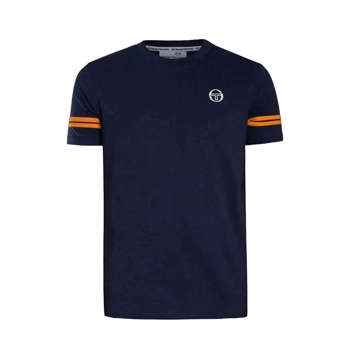 Sergio Tacchini | Grello 8376 Stripe Crew Half Sleeve T-Shirt