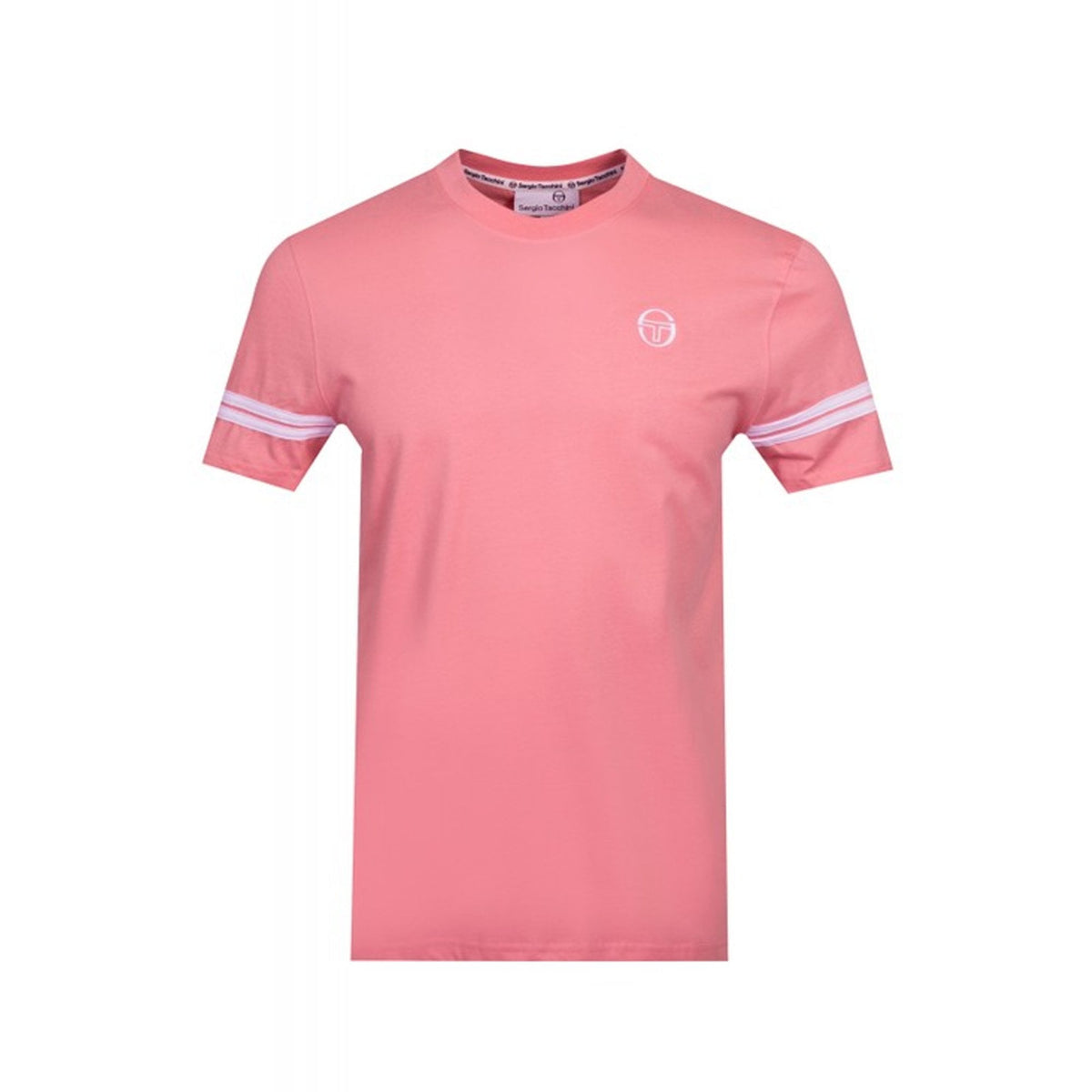Sergio Tacchini | Grello 8376 Stripe Crew Half Sleeve T-Shirt