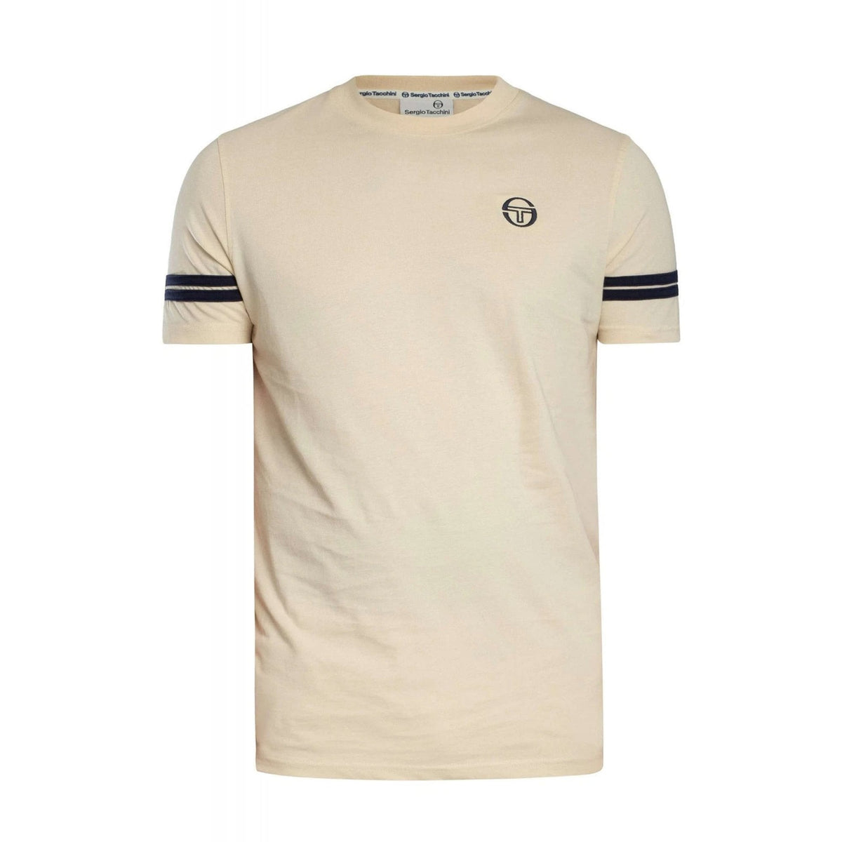 Sergio Tacchini | Grello 8376 Stripe Crew Half Sleeve T-Shirt