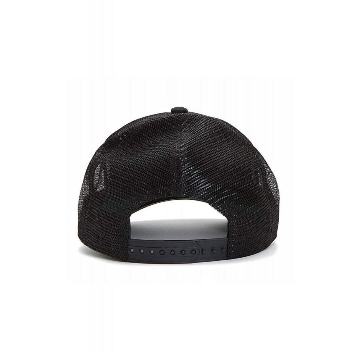 Christian Rose | CR002BW London England Born Iconic Trucker Mesh Baseball Cap - Black/White