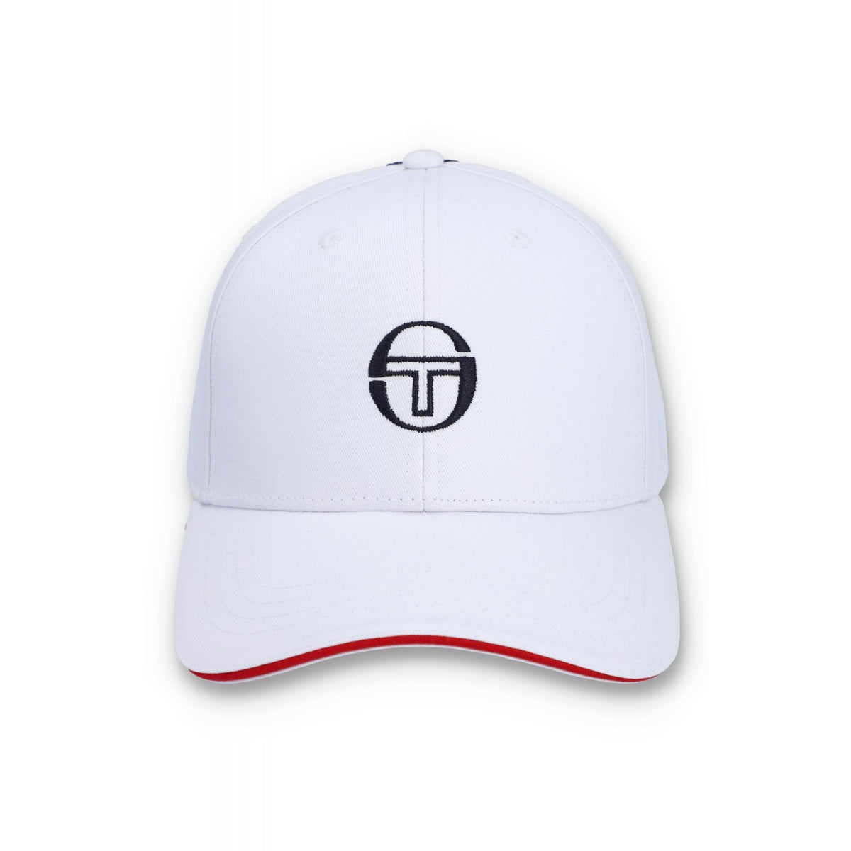 Sergio Tacchini | Cortona 1267 Peaked Contrast Double Back Stripe Baseball Cap
