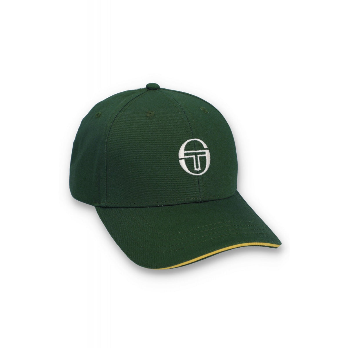 Sergio Tacchini | Cortona 1267 Peaked Contrast Double Back Stripe Baseball Cap