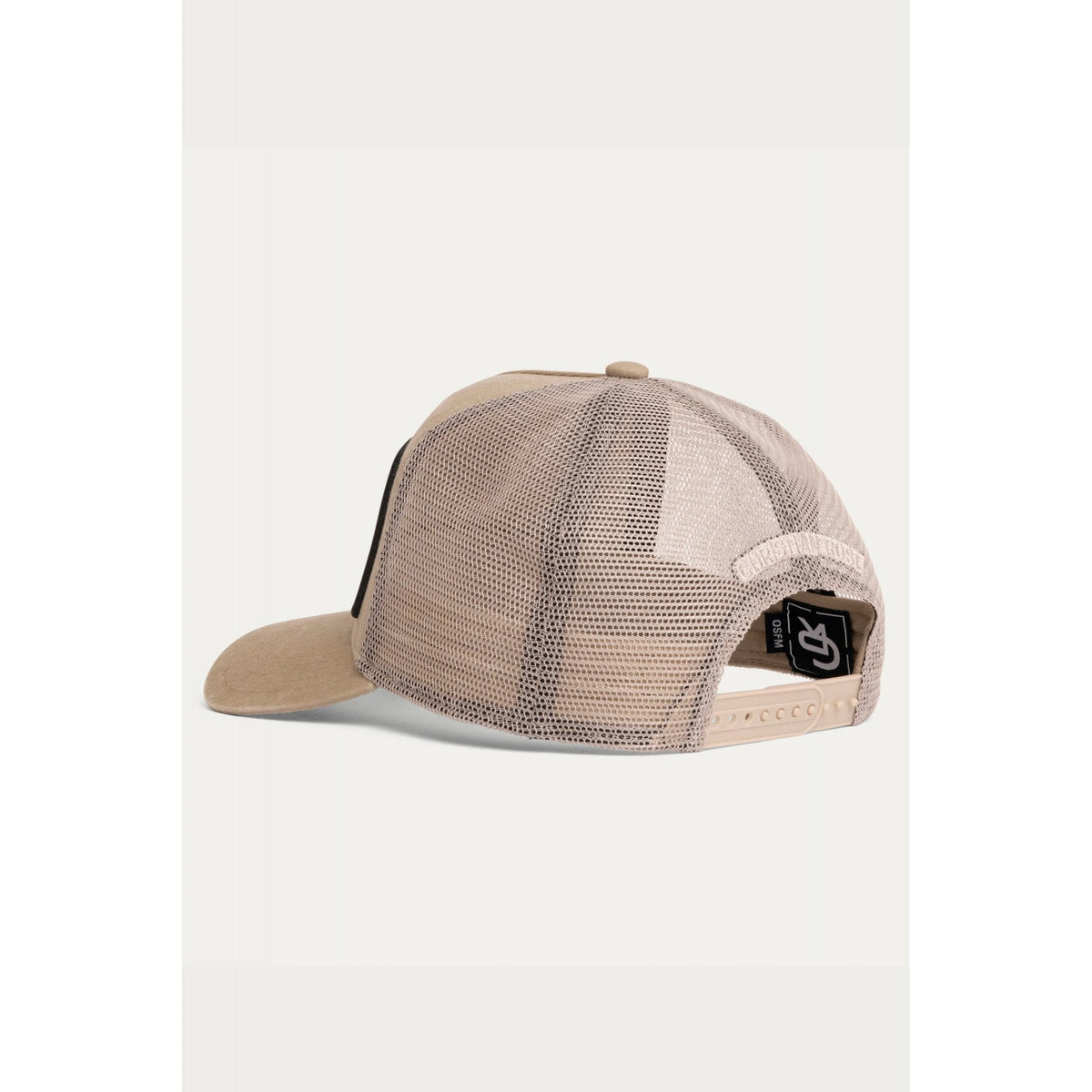 Christian Rose | CR053 Washed Iconic II Plate Trucker Mesh Baseball Cap