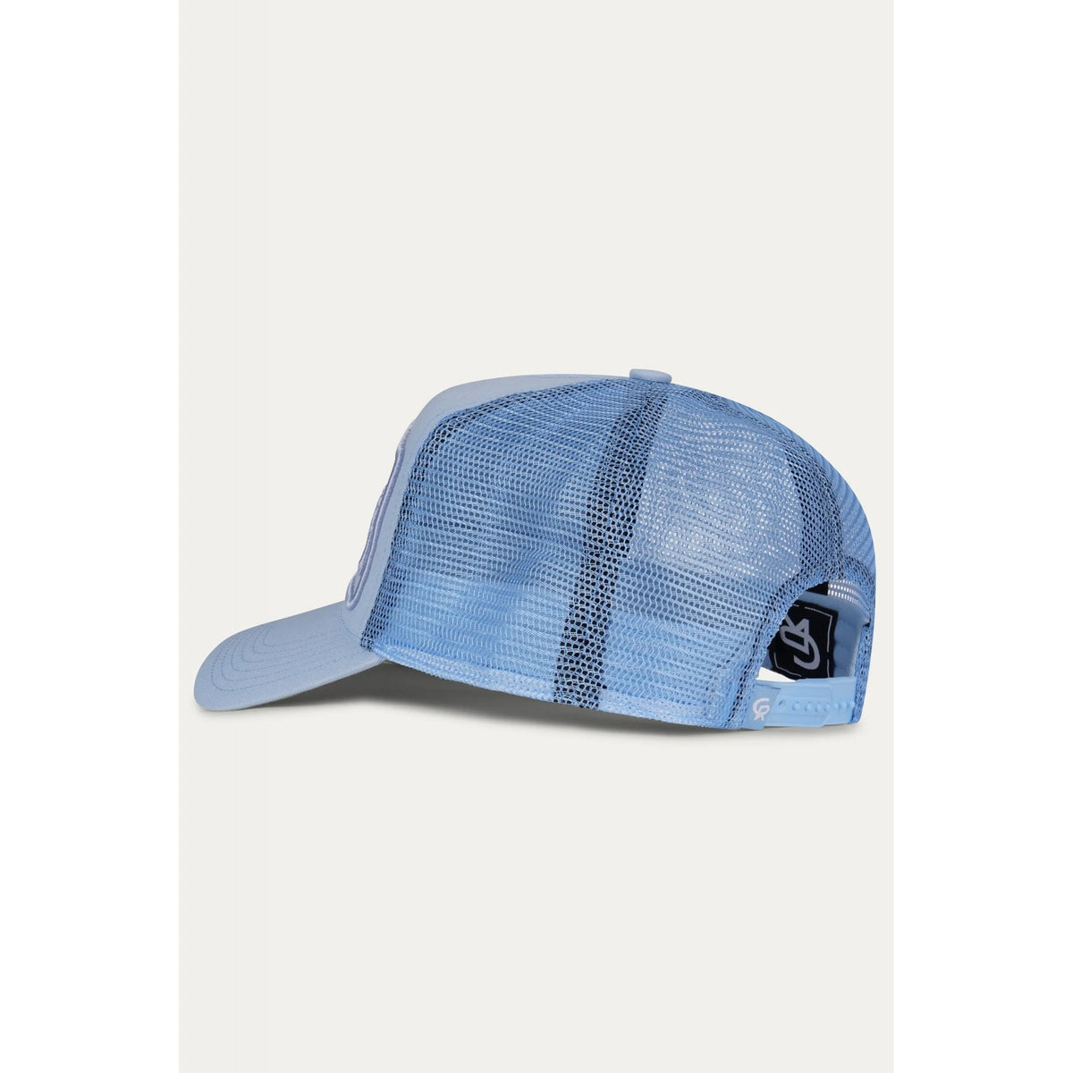 Christian Rose | CR024 Two Tone 'R' Private Plate Trucker Mesh Baseball Cap