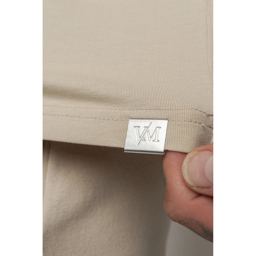 Valere Milano | Baratz VM-334 Twill Signature Raised Embroidery Logo Half Sleeve T-Shirt