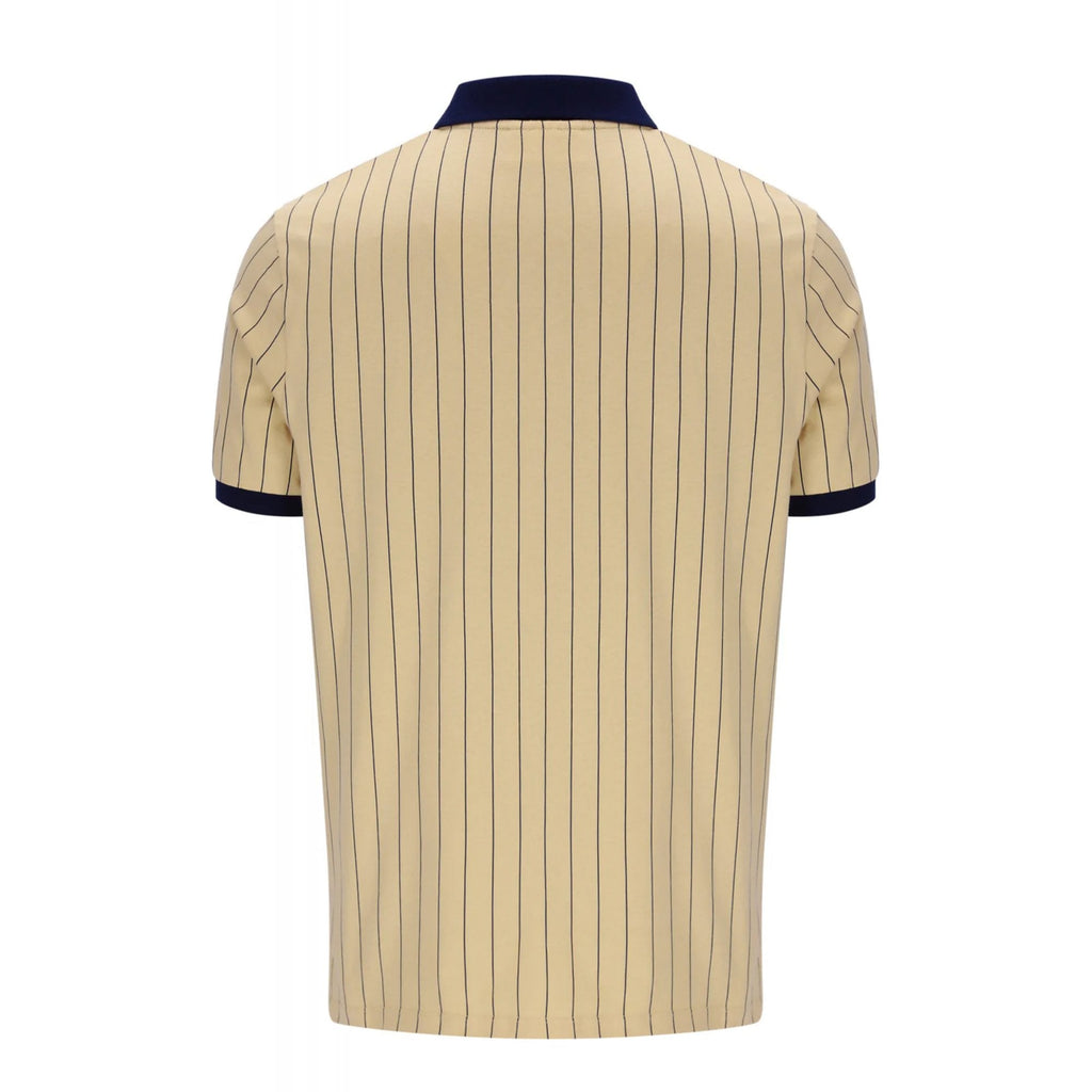Fila Vintage BB1 LM1839AT Classic Striped Polo T-Shirt