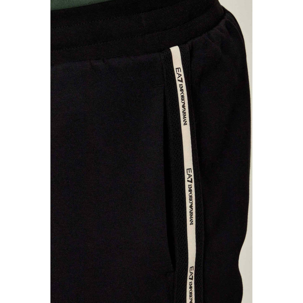EA7 | Emporio Armani 7M001482 AF12660 Contrast Logo Tape Detail Jogger - Black