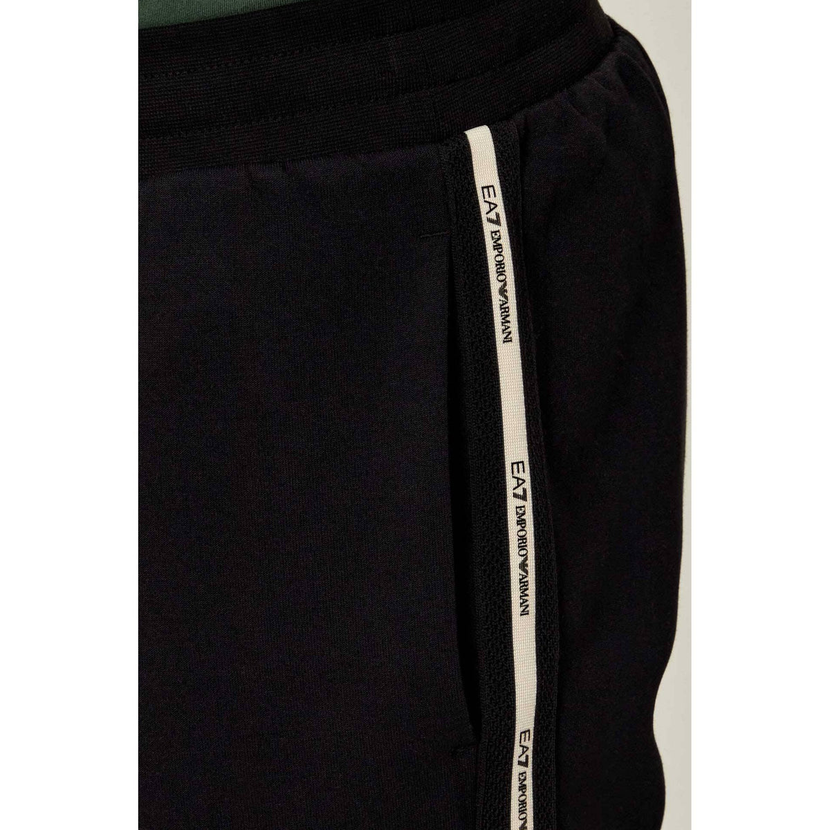 EA7 | Emporio Armani 7M001482 AF12660 Contrast Logo Tape Detail Jogger - Black