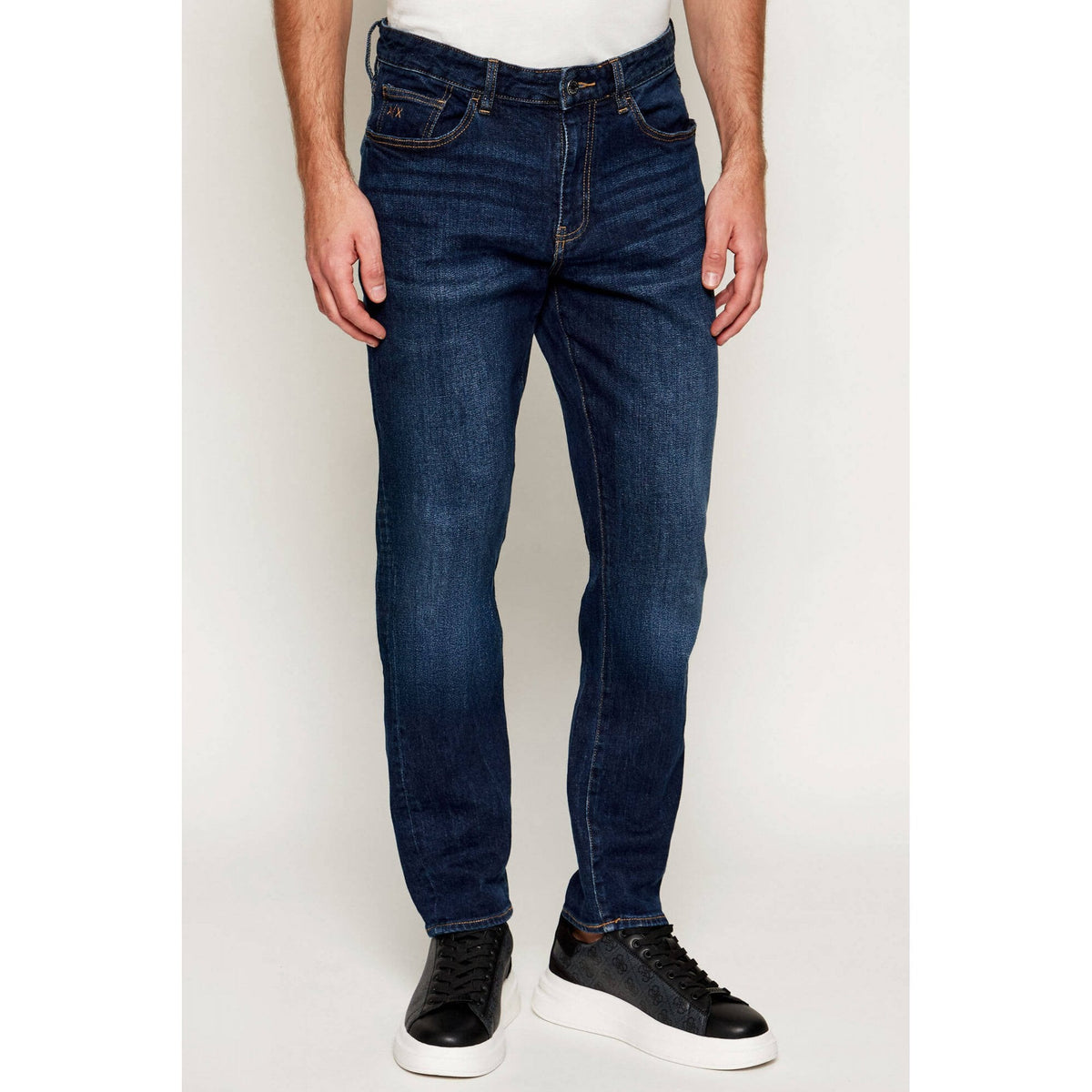 Armani Exchange | AX XM000070 AF14265 A|X Slim Fit J14 Denim Jean - Navy Blue