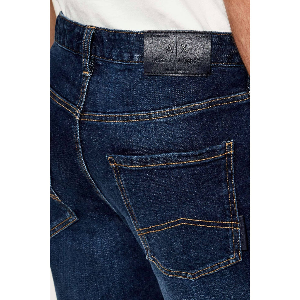 Armani Exchange | AX XM000070 AF14265 A|X Slim Fit J14 Denim Jean - Navy Blue