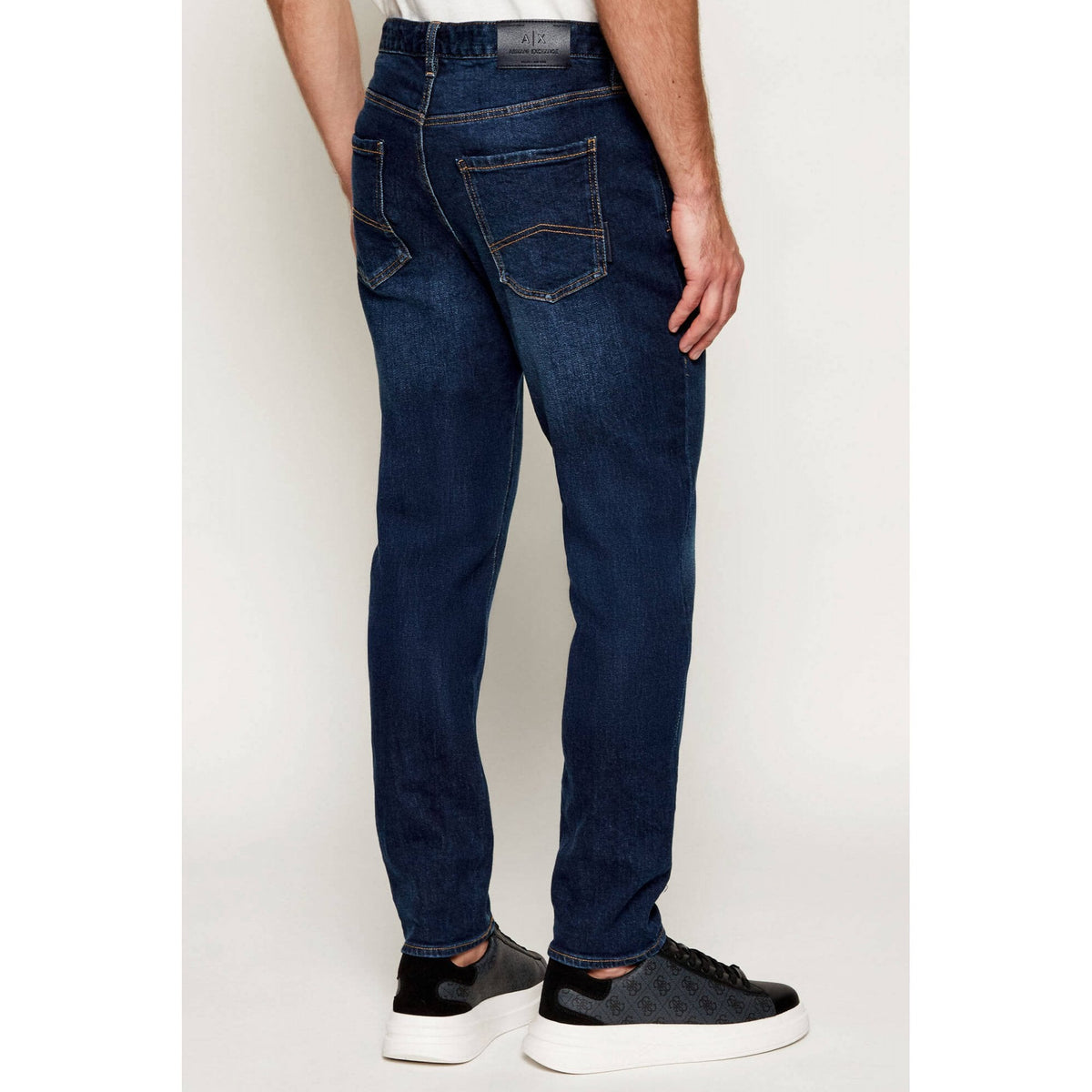 Armani Exchange | AX XM000070 AF14265 A|X Slim Fit J14 Denim Jean - Navy Blue