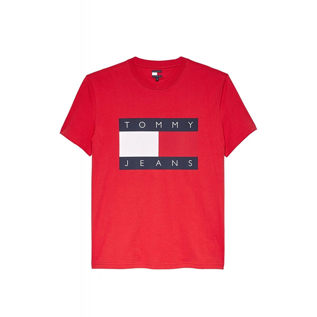 Tommy Jeans | DM22645 Regular Enlarge Logo Half Sleeve T-Shirt