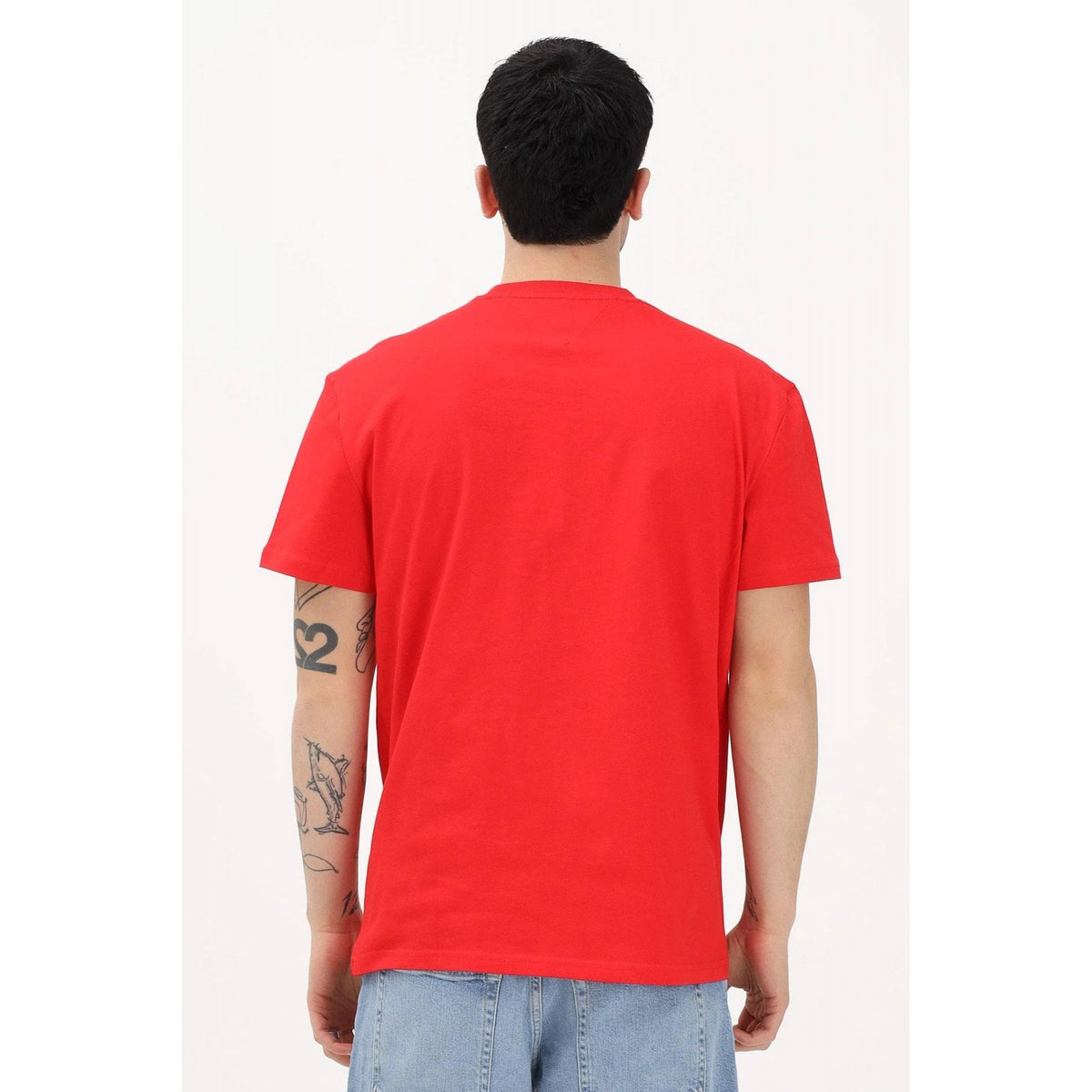 Tommy Jeans | DM22645 Regular Enlarge Logo Half Sleeve T-Shirt