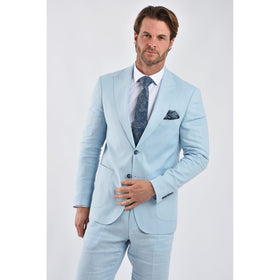 CB Bahama Tailored Slim Fit Linen 2 Piece Suit