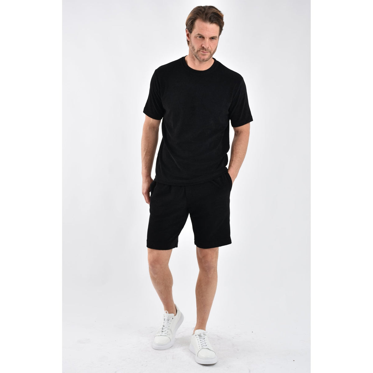 Marrakech | 2747 Core Velour Fabric Regular Fit Half Sleeve T-Shirt