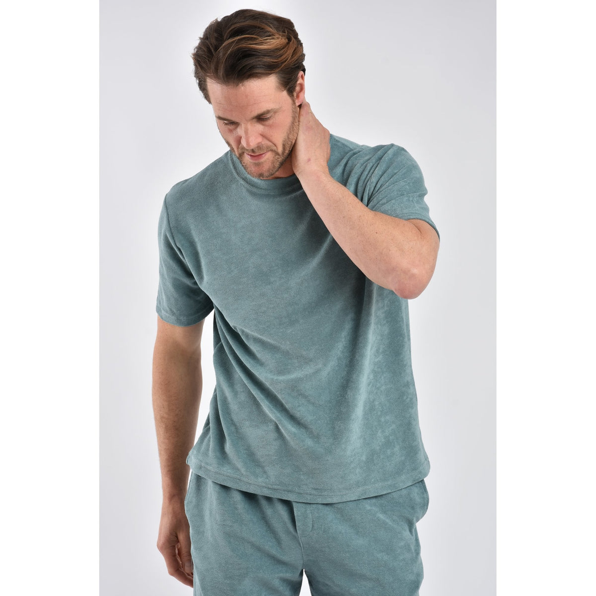 Marrakech | 2747 Core Velour Fabric Regular Fit Half Sleeve T-Shirt