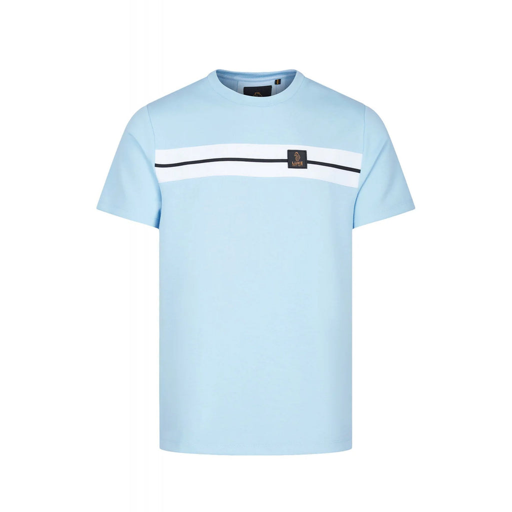 Luke | Hopkins 1000 M810163 Vintage Trim Tape Chest Half Sleeve T-Shirt