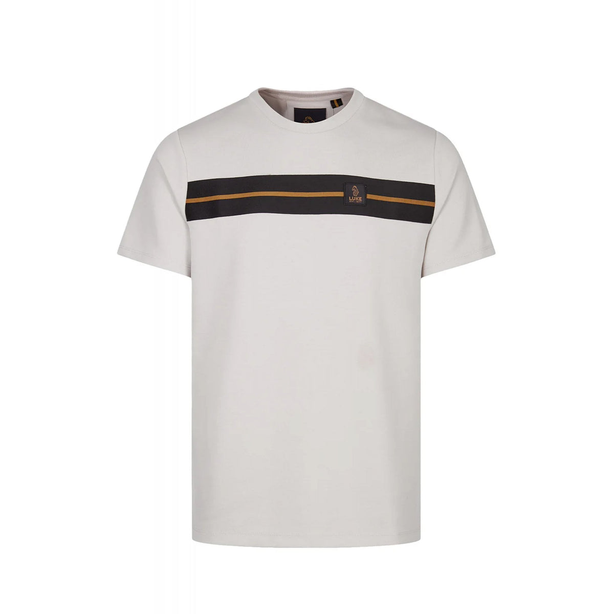 Luke | Hopkins 1000 M810163 Vintage Trim Tape Chest Half Sleeve T-Shirt