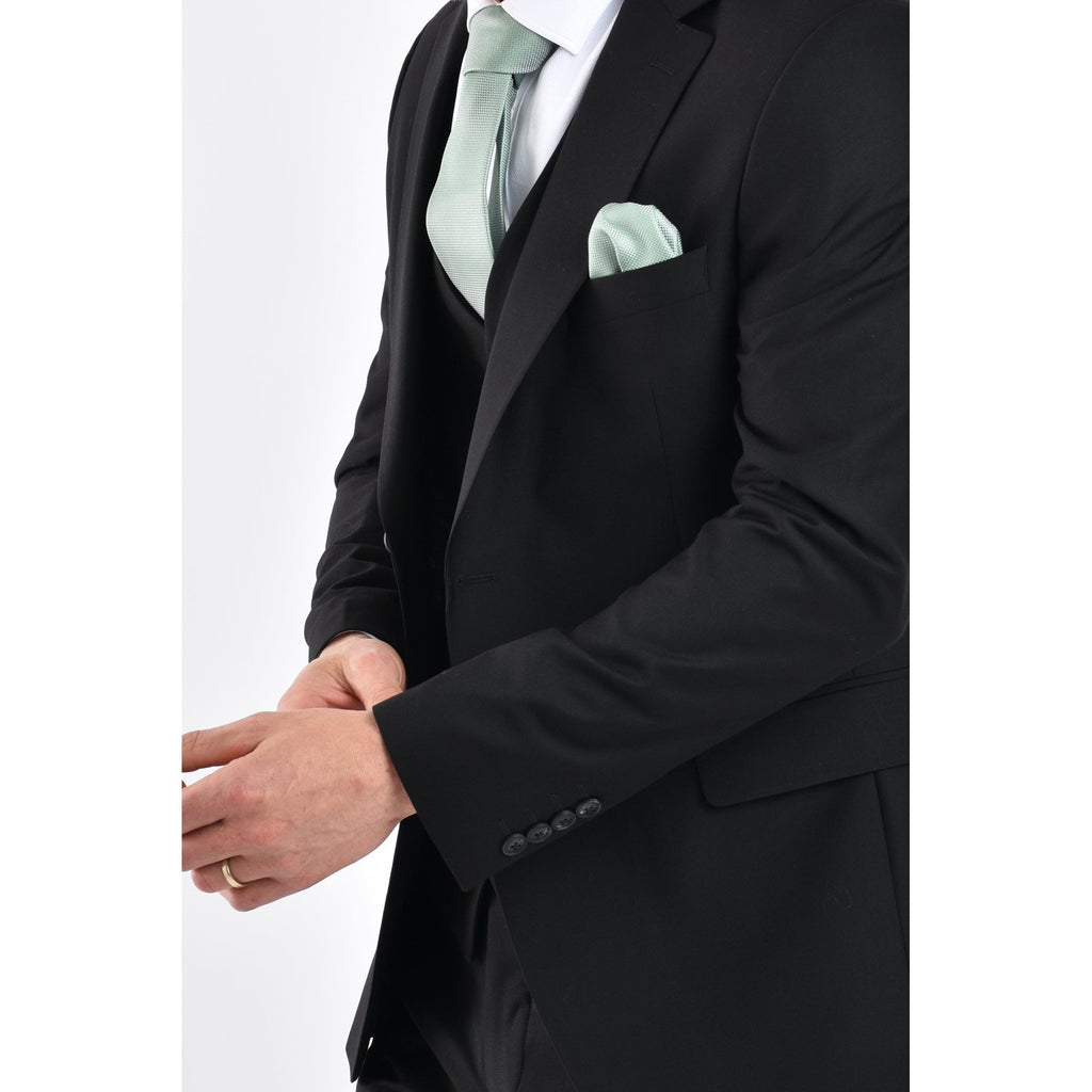 CB Classic Tailored Slim Fit Plain 2 Piece Suit
