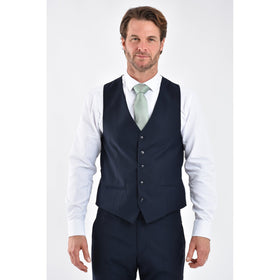 CB Classic Tailored Slim Fit Plain Double Breasted Waistcoat