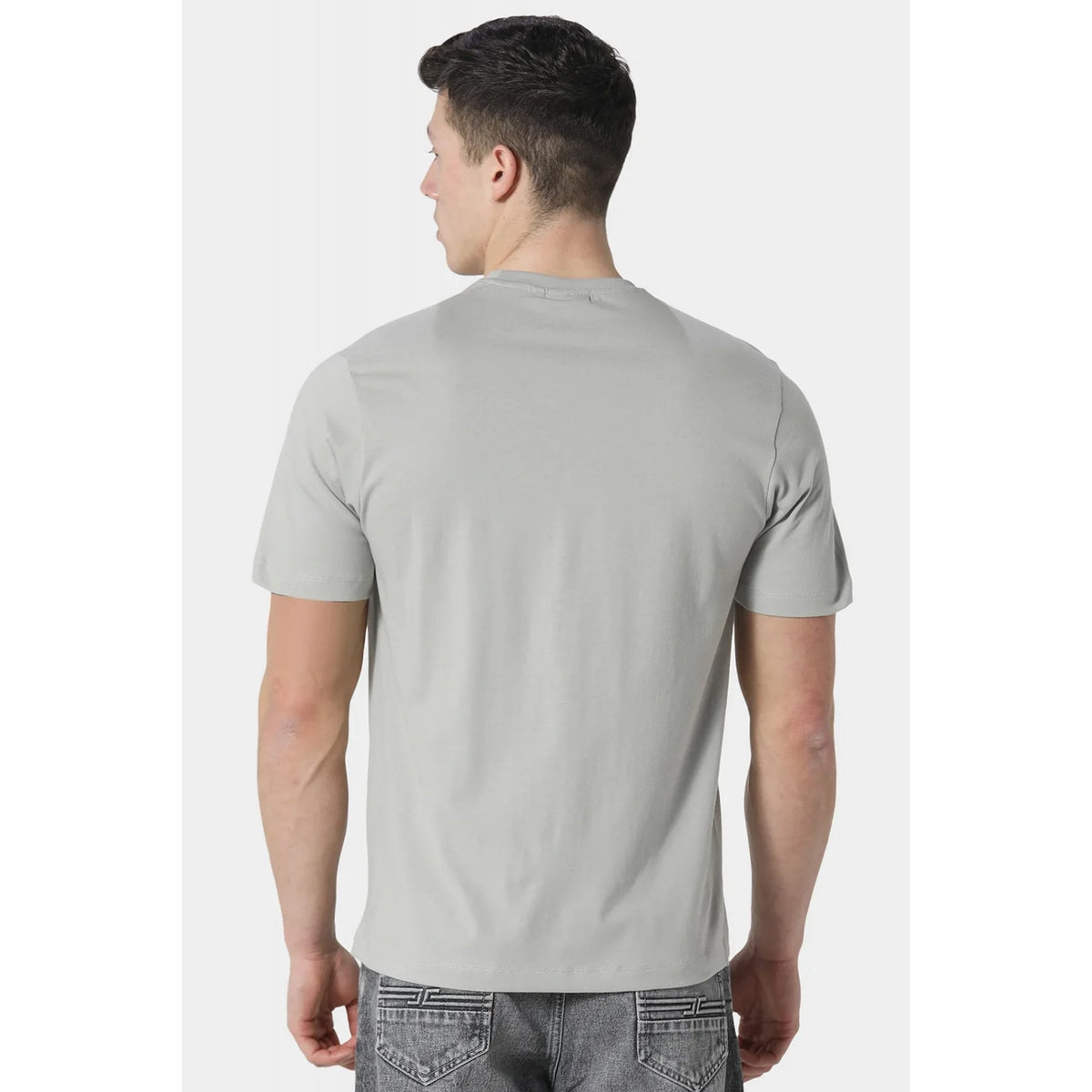 Police Trulla 1280 Matt Raised Logo Print Slim Fit Half Sleeve T-Shirt