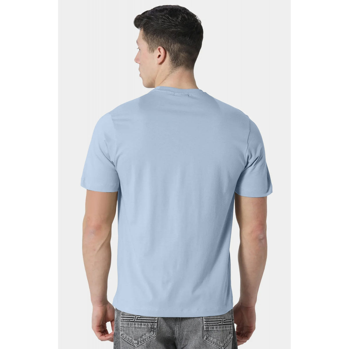 Police Trulla 1280 Matt Raised Logo Print Slim Fit Half Sleeve T-Shirt