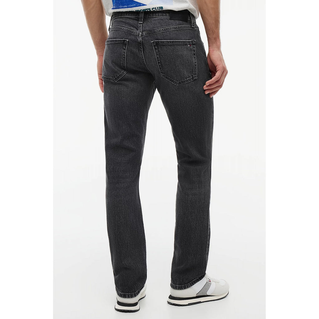 Tommy Jeans | DM21888 Scanton Slim Fit Faded Stretch Denim Jean - Black Wash