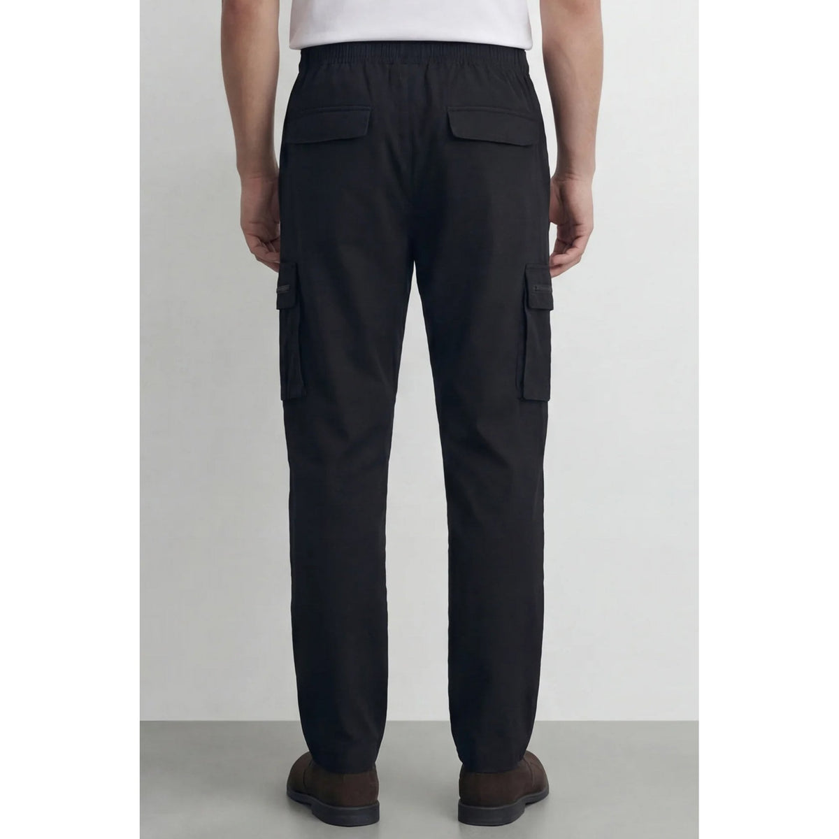 Police Savoco Cargo Nylon Lightweight Pants - Black