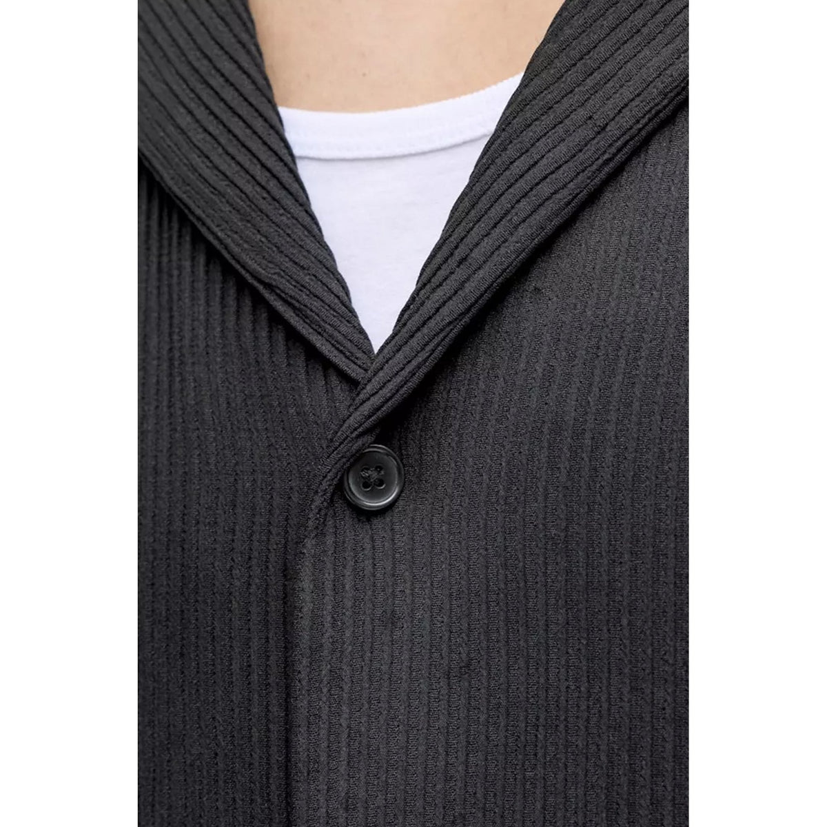 Jack Jones Harrison 9086 Relaxed Fit Half Sleeve Resort Collar Shirt - Black