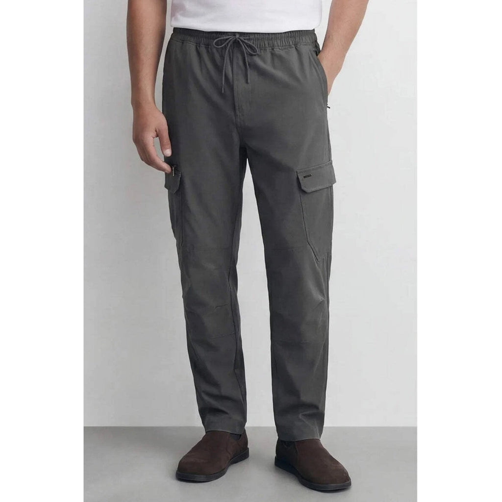 Police Accord Cargo Pleated Lightweight Pants - Charcoal