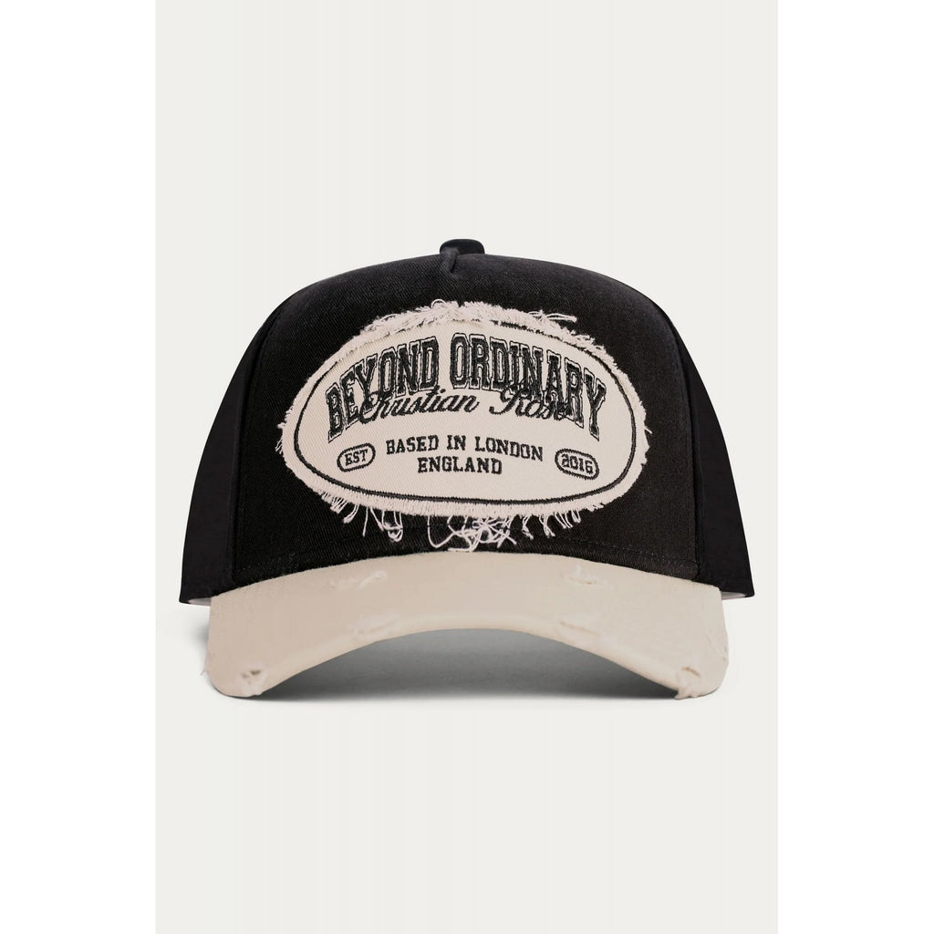 Christian Rose | CR054 Beyond Ordinary Vol II Oval Emblem Trucker Two-Tone Baseball Cap